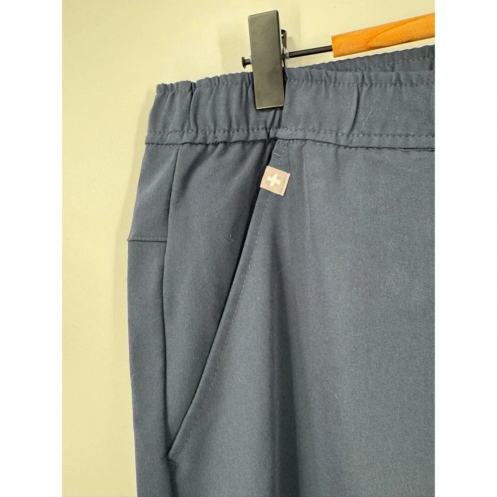 FIGS Men's Tansen Jogger Scrub‎ Pants Navy Blue Size Small / Tall